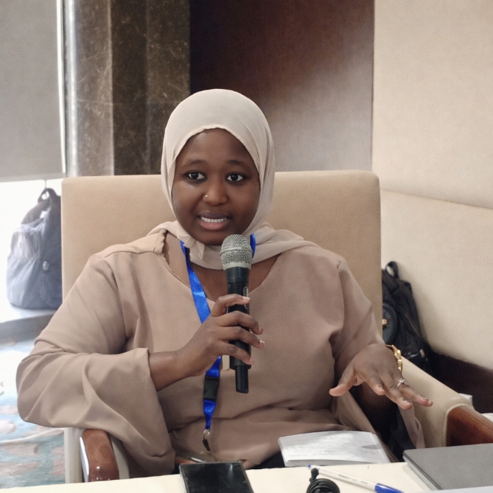 Portrait de Mme Amina Boukary, coordinatrice de l'ONG FAD