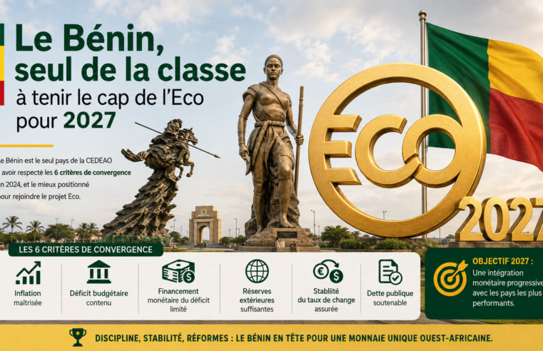 Le Bénin en tête de la course vers l&rsquo;eco en 2027