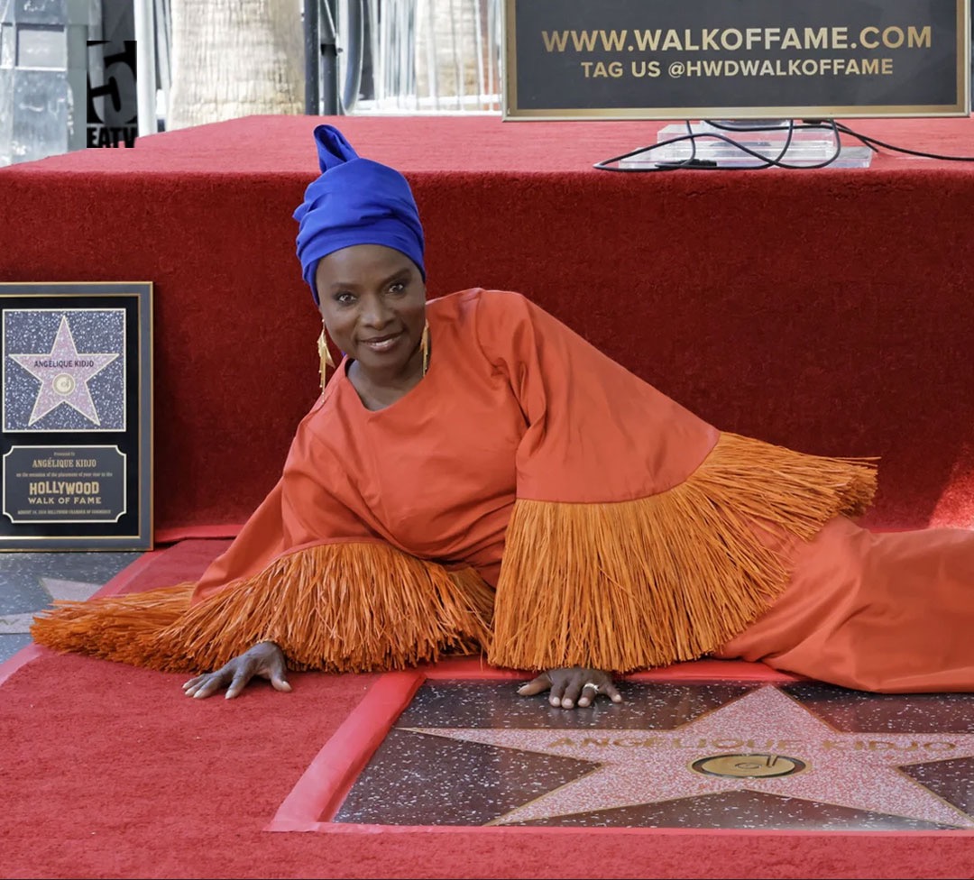 Angélique kidjo entre au walk of fame de hollywood : une icône africaine honorée