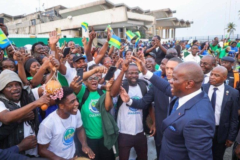 Président gabonais en Côte d&rsquo;Ivoire pour les célébrations de l&rsquo;indépendance