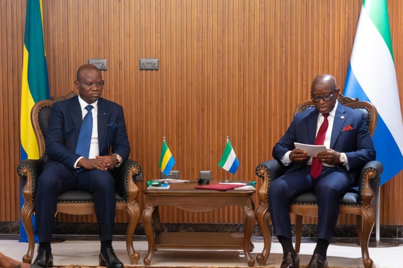 Renforcement des liens gabonais et sierra-léonais : un tournant diplomatique