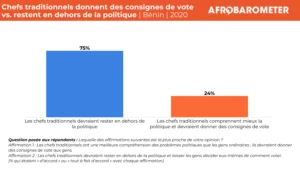 Au Bénin, les chefs traditionnels : entre confiance populaire et neutralité politique