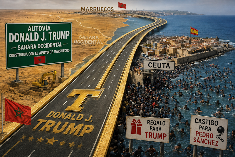Maroc : l&rsquo;autoroute Trump et la crise de Ceuta pour imposer sa souveraineté sur le Sahara occidental