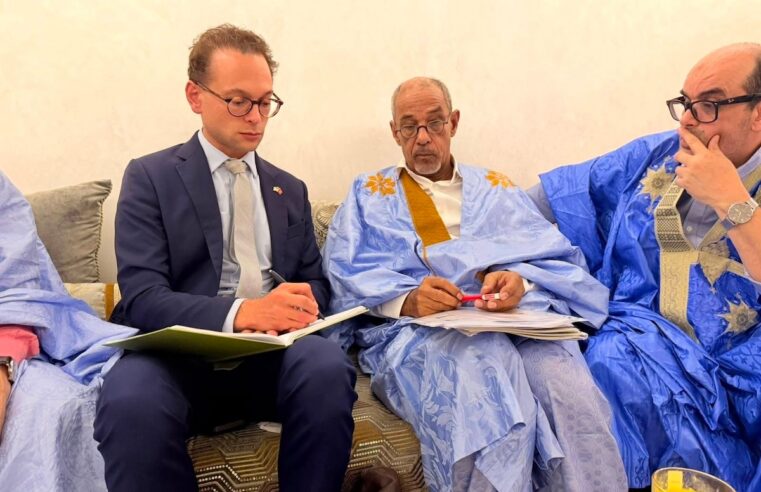 Rencontre diplomatique américaine avec sahraouis pour la paix à el aaiún