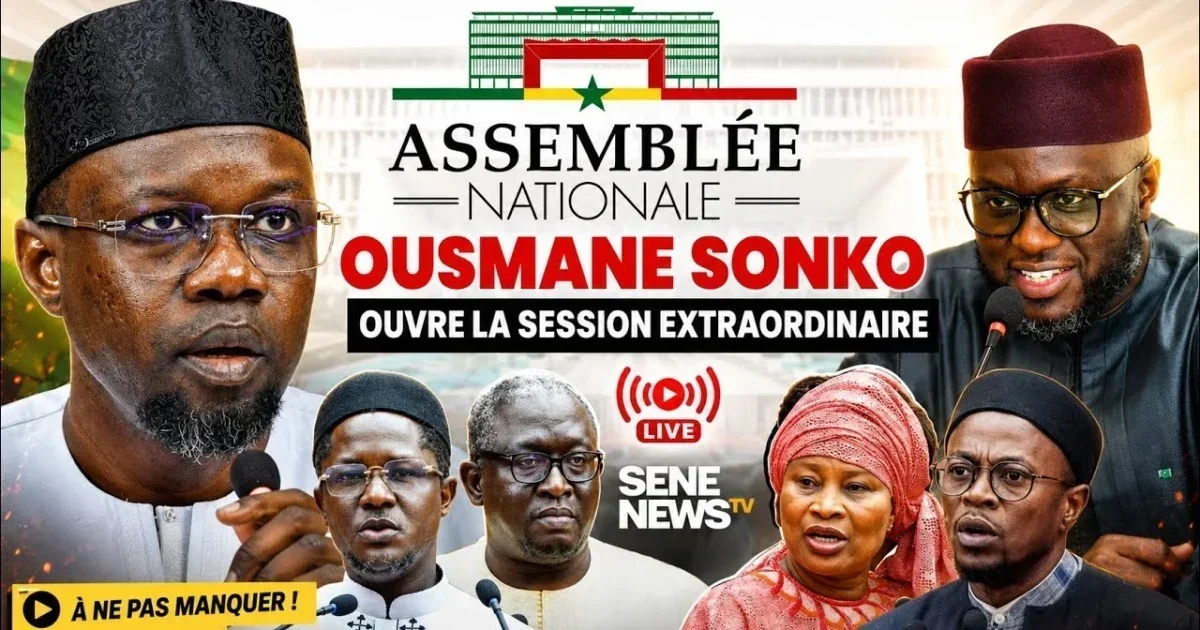 Session extraordinaire à l&rsquo;assemblée nationale : Sonko lance des enquêtes clés