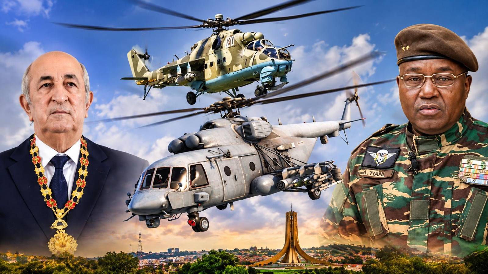 Le Niger renforce son arsenal avec l&rsquo;aide militaire de l&rsquo;Algérie face aux groupes armés