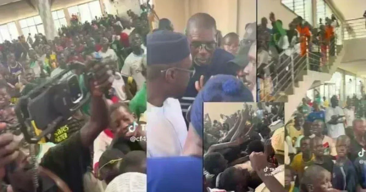Ousmane Sonko accueilli par une foule enthousiaste à Louga