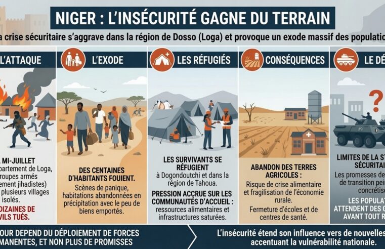Insécurité au Niger : les villages de loga désertés par la peur