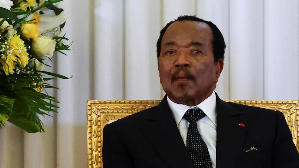 Paul Biya, président du Cameroun, dont l'absence prolongée suscite des interrogations