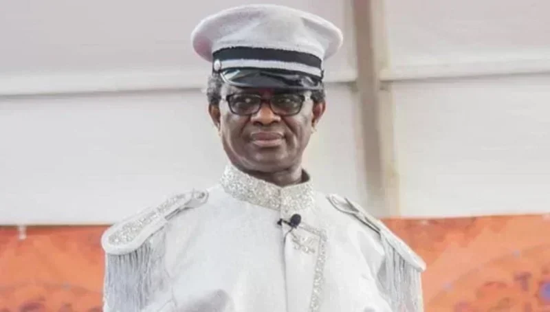 Serigne Modou Kara Mbacké lors d’un discours sur l’unité nationale Serigne Modou Kara Mbacké lors d’un discours sur l’unité nationale