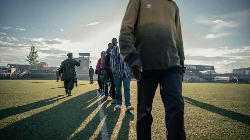 Cérémonie de transfert de 15 prisonniers en RDC