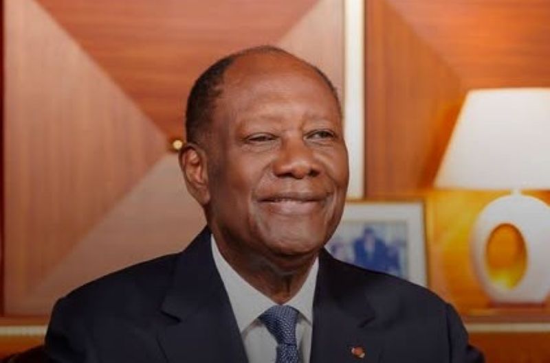 Le président Alassane Ouattara s