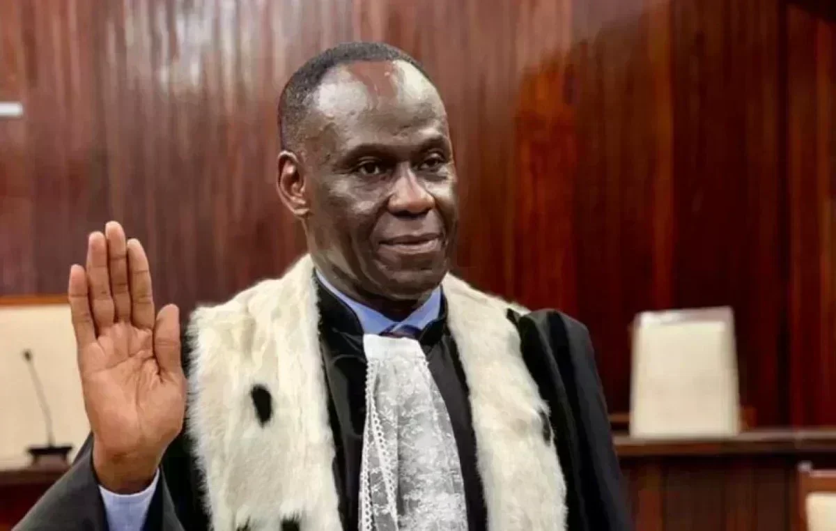 Ousmane Diagne installé à la présidence du Conseil constitutionnel du Sénégal 1 Ousmane Diagne installé à la présidence du Conseil constitutionnel du Sénégal