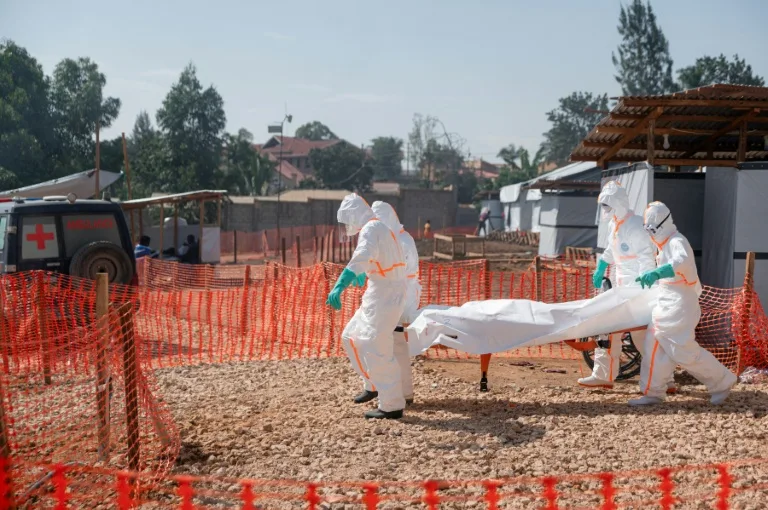 illustration de l'épidémie d'Ebola en RDC